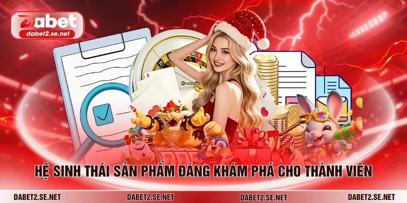 Hệ sinh thái sản phẩm đáng khám phá cho thành viên